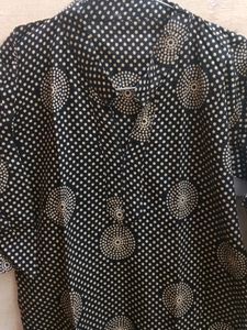 Women's Black Kurti With Legging