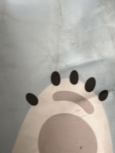 Cute Bear Blue Pouch Bag