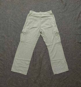 C&amp;A 'Pleated Utility' Wide-Leg Cargo Pants