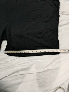 Black Casual Shorts