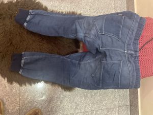 Stylish Blue Denim Joggers