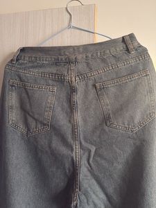 wash blue  Wide-Leg Denim Jeans