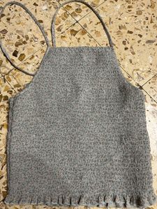 Smocked Floral Cami Top