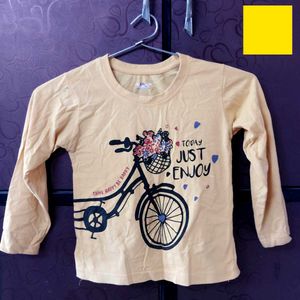 Cute Girls Long Sleeve Top