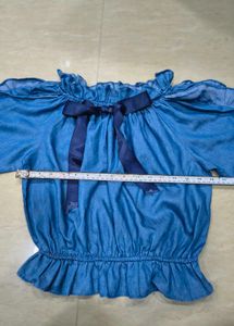 Off-Shoulder Ruffle Top
