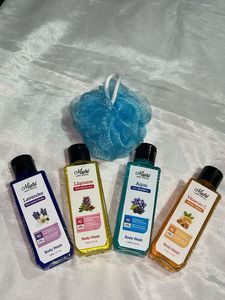 Mapril Body Wash Set - 4 Scents