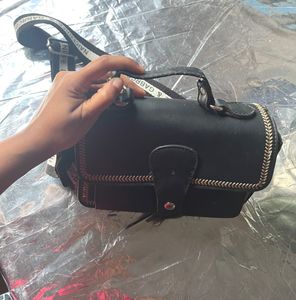 Stylish Black Crossbody Bag