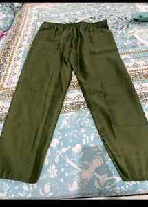 Stylish Olive Green Kurta Set with Mirror Work