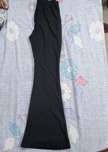 Black Flared Trousers