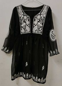 Embroidery work kurti