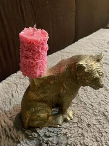 Tiger Candle Holder
