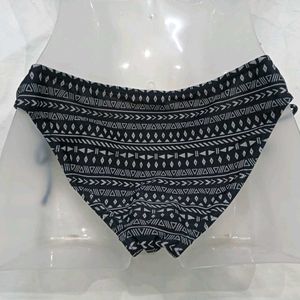 ⭐ Tribal Print Bikini Bottom with Side Ties