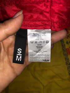 (H&amp;M) Chic Red Knit Beret Hat