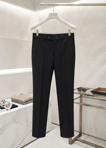 Men's Classic Black Trousers