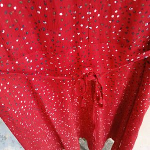 Mini Red Dress