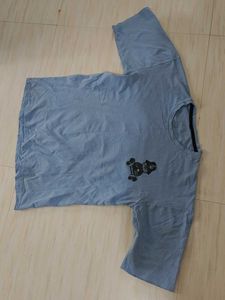 light blue steerwear T-shirt with bold Bear