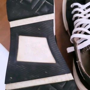 Classic Black High-Top Converse Sneakers