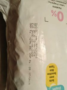 R for Rabbit Feather Diapers - L Size (46 pcs)