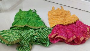 Combo Of Cotton Skirt And Top