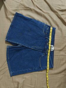 Stylish Denim Wrap Skirt