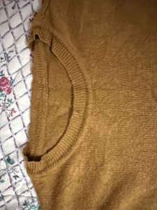Cozy Mustard Knit Tshirt