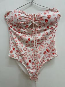 primark Beach Ready Shell Print Swimsuit
