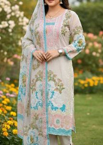 Bust 48 Floral Printed Kurta Set