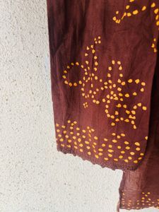 Beautiful Ethnic Brown Kurta