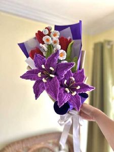 Crocheted Flower Bouquet