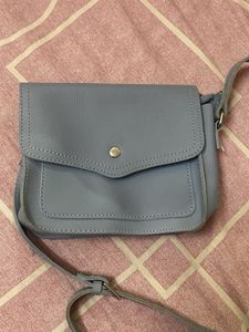 Chic Light Blue Crossbody Bag