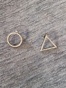 Geometric Stud Earrings Set