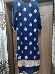 New-Georgette Suit And Dupatta With Plazo Pants.