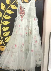 Floral Tulle Party Dress