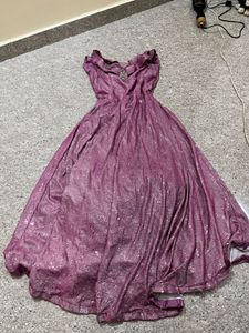 Sparkling Purple Gown