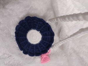 Crochet cute daisy flower bag with bow ❣️