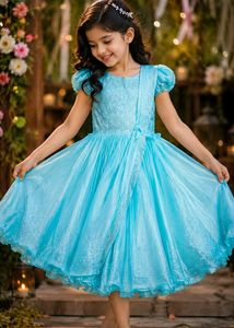 Stunning Blue Party Dress