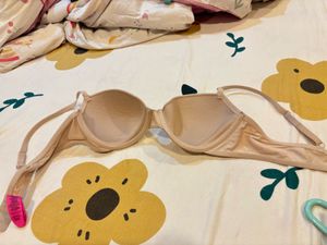 Nude Padded Underwire Bra