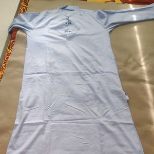 Men's Light Blue Kurta Set