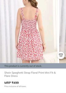 Cute Floral Mini Dress