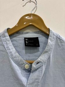 Light Blue Linen Shirt