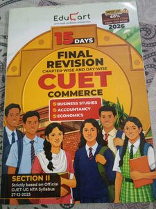 CUET Commerce Final Revision Book