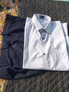 Men's Formal Shirt & Cargo Pants Set