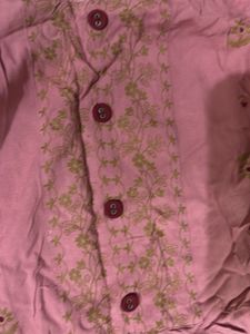 Elegant Embroidered Kurta