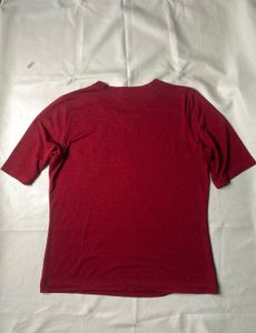 Maroon Crew Neck T-Shirt