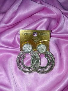 Boho Tribal Hoop Earrings 🍄🐸