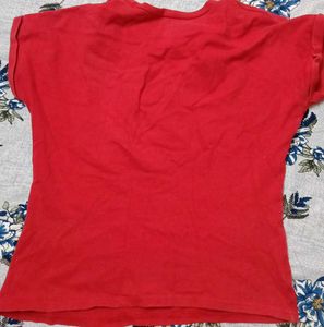 Red Smile Graphic Tee