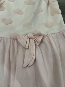 Cute Pink Heart Tulle Dress