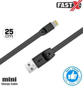 FASTX Lightning Cable 2.4 A 0.25 Meter PVC power B