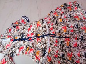 Floral printed