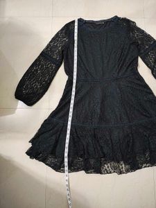 Elegant Black one piece Dress